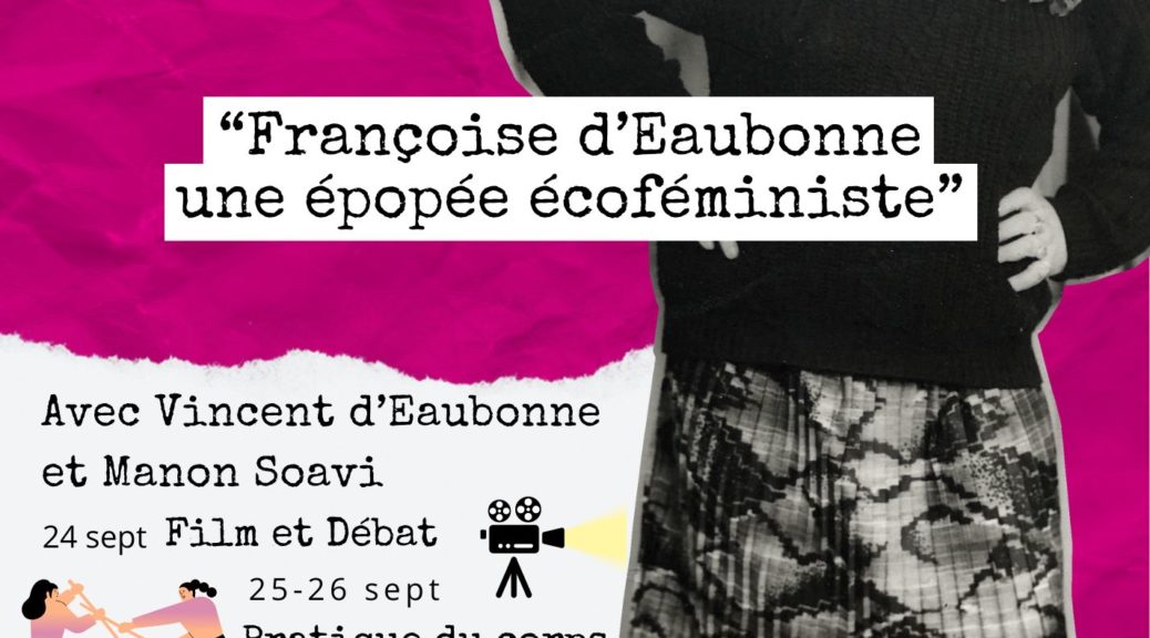 Françoise d'Eaubonne Toulouse 24 septembre